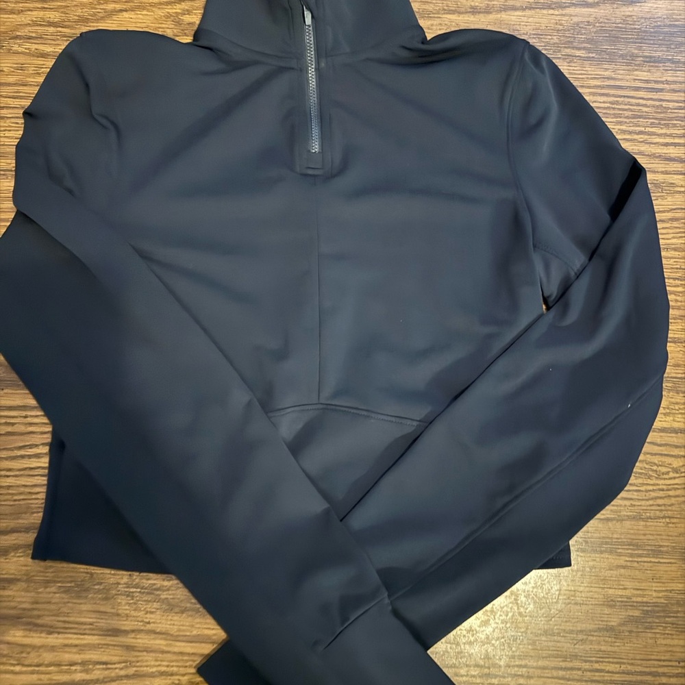 1st Phorm Black Long Sleeve Quarter-Zip Top